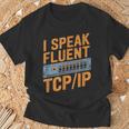 Ipeak Fluent TcpIp テクニカルサポートヘルプデスク Tシャツ 高齢者への贈り物