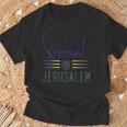 Israël Israélien Jérusalem Juifs Hébreu T-Shirt Cadeaux pour les vieillards