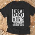 It's A Dod Thing You Wouldn't Understand First Name Nickname Tシャツ 高齢者への贈り物