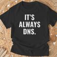 It's Always Dns It 管理者とコンピュータシステム Tシャツ 高齢者への贈り物