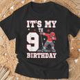 It's My 9Th Birthday 男の子 アイスホッケー ダビング 9歳 Tシャツ 高齢者への贈り物