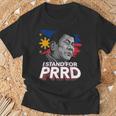 Itand For Prrd サポーター Digong Duterte フィリピン Du30 Tシャツ 高齢者への贈り物