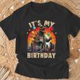 It's My Birthday Kaiju Birthday Party Japan Monster T-Shirt Gifts for Old Men