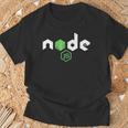 Javascript Programmer Js Node Pc Developers Tシャツ 高齢者への贈り物