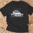 Jdm Car Jzx100 In Drift Powerlide 1Jz チェイサー ターボセダン Tシャツ 高齢者への贈り物