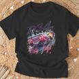 Jdm R34 スカイライン 自動車 Jdm レジェンド チューニングカー Tシャツ 高齢者への贈り物