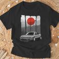 Jdm15 シルビアジャパン ドリフトカー ライジングサンチューニング Tシャツ 高齢者への贈り物