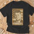 Jfk ジョン・F・ケネディ・トーンポスター Tシャツ 高齢者への贈り物