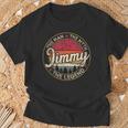 Jimmy The Man The Myth The Legend Personalized Name T-Shirt Gifts for Old Men