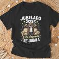 Jubilado 2025 Esta Leyendae Jubila Camiseta unisex Regalos para ancianos