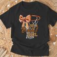 Just A Basketball Girl キュート コケット リボン バスケットボール選手 ガールズ Tシャツ 高齢者への贈り物