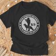 K9 特殊作戦犬ハンドラー Tシャツ 高齢者への贈り物