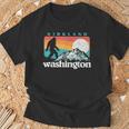 Kirkland Washington Retro 80S Bigfoot Tシャツ 高齢者への贈り物