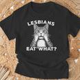 Lesbians Eat What Csdレズビアン Tシャツ 高齢者への贈り物