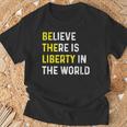 Be The Liberty Libertarian Activist Anarchy Ancap Minarchist Tシャツ 高齢者への贈り物