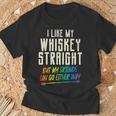Like My Whiskeytraight Friends Lgbtq Gay Pride Proud Ally Tシャツ 高齢者への贈り物