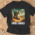 Lirili Larila イタリアのブレインロットミーム Tシャツ 高齢者への贈り物