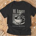 I Love Espresso Macchiato Mi Amore Caffeine Lover Camiseta unisex Regalos para ancianos
