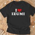 I Love Izumi 私は愛する Izumi Tシャツ 高齢者への贈り物