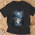 I Love Japan Culture Enjoy Cool Japan Landmarks Doodles Tシャツ 高齢者への贈り物
