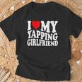 I Love My Yapping Girlfriend Tシャツ 高齢者への贈り物