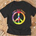 Love Peace 60年代70年代ヒッピーコスチューム Love Peace Tシャツ 高齢者への贈り物