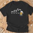 Lunes Martes Miércoles Juevesiernes Divertido Beber Cerveza Camiseta unisex Regalos para ancianos