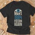 Make 1984 Fiction Again Libertarian Big Brother。 Tシャツ 高齢者への贈り物