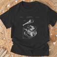 Martin Guitar 特許tシャツ-音楽tシャツ Tシャツ 高齢者への贈り物