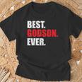 Mejor Ahijado Mejor Ahijado Del Mundo Mejor Ahijado De Todos Los Tiempos Camiseta unisex Regalos para ancianos