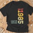 Mes Mayo 1985 Año 1985 Retro 1985Intage 1985 Desde 1985 Cuello Camiseta unisex Regalos para ancianos