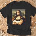 Mona Lisa Bodybuilding Mona Lisa Muscle Gym Workout Tシャツ 高齢者への贈り物