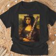 Monalisa Guitarist By Rock N Roll Tシャツ 高齢者への贈り物