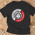 Monkey Bike レッドグラフィック Tシャツ 高齢者への贈り物