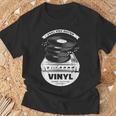 Music Is My Universe レトロなビニールレコードでサウンドを感じる Tシャツ 高齢者への贈り物