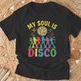 Myoul Is Disco ヴィンテージ 70年代 ダンシング レトロ ダンスミュージック Tシャツ 高齢者への贈り物