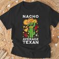 Nacho Average Texan Burrito ベジタリアン ジャラペーニョ タコス ナチョス Tシャツ 高齢者への贈り物