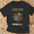 Nasa James Webb スペース望遠鏡 Jwst ワーム インシグニア Esa Csa Tシャツ 高齢者への贈り物