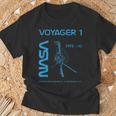 Nasaoyager 1 宇宙船は1977年9月5日に打ち上げられました Tシャツ 高齢者への贈り物