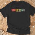 Natación Nadar Deporte Retro -Intage Brazada Nadador Camiseta unisex Regalos para ancianos