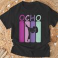 Niños 8 Cumpleaños Regalo De Karate Retro Chicas Camiseta unisex Regalos para ancianos