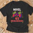 Nivel 3 Desbloqueado Gamer 3 Años Niño Nivel 3 Unlocked Camiseta unisex Regalos para ancianos