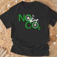 No Co2 サイクリング 気候変動対策 グリーンエネルギー Mtb Tシャツ 高齢者への贈り物