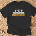 No Me Hables Estoy Haciendo Ejercicio Camiseta unisex Regalos para ancianos