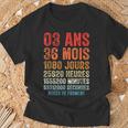 Noces De Froment Cadeau D'anniversaire 3 Ans De Mariage T-Shirt Cadeaux pour les vieillards