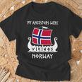 Norvège Norwege Norway Norge North Cape Oslo T-Shirt Cadeaux pour les vieillards