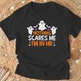 Nothingcares Me I'm In Hr ハロウィン 人事 Tシャツ 高齢者への贈り物