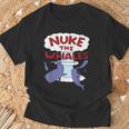 Nuke The Whales Lisa Nelson シャツ Tシャツ 高齢者への贈り物