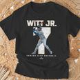 Number And Portrait Bobby Witt Jr Kansas City Mlbpa Tシャツ 高齢者への贈り物