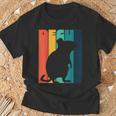 Octodon Degus 格言 ヴィンテージ シルエット レトロ デグ Tシャツ 高齢者への贈り物